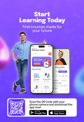 E-Learning App Promo Design – Online Courses & Education Platform