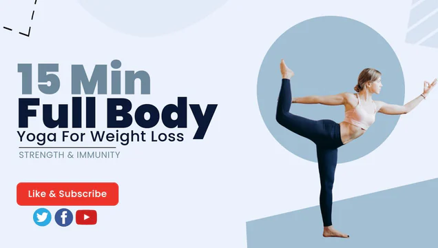 Light Blue Yoga and Workout Youtube Channel Art