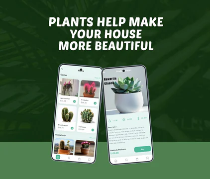  Plant Product Marketing Mockup Template